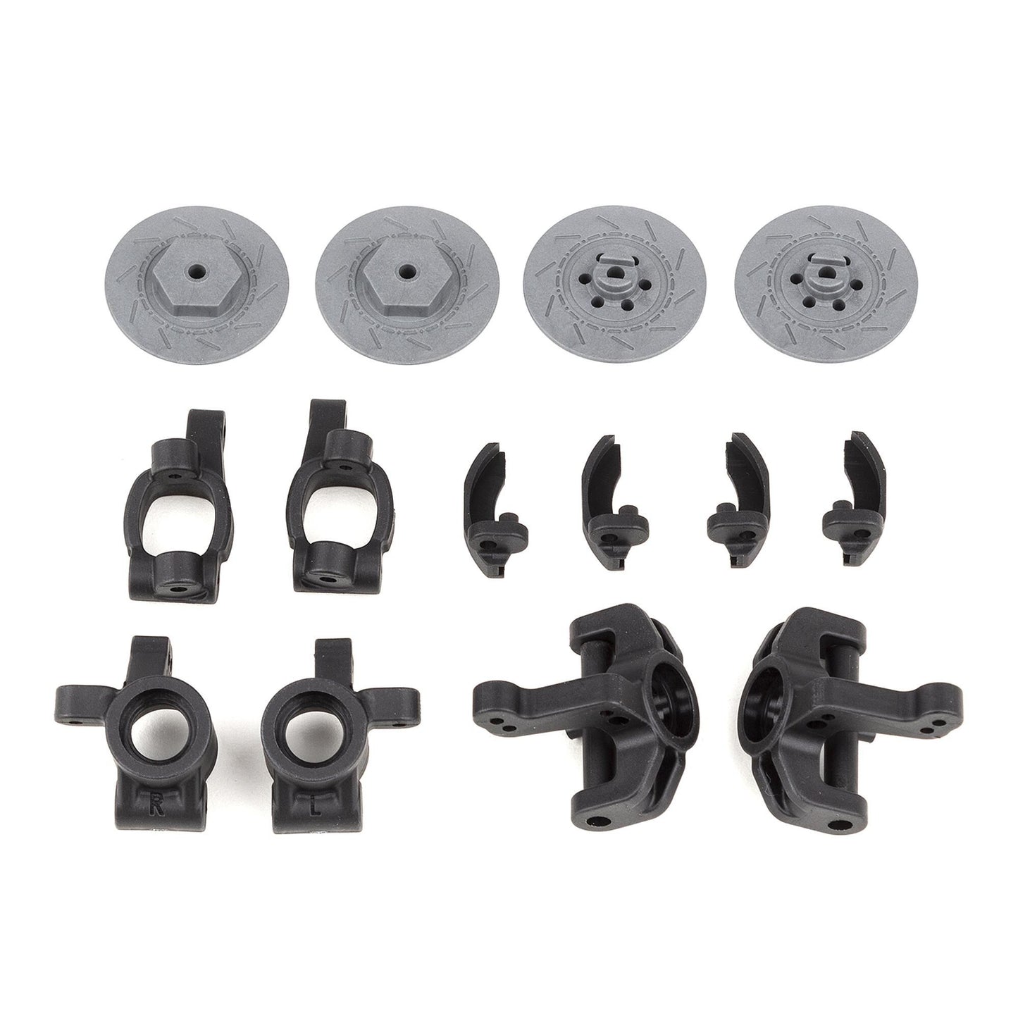 Steering & Caster Blocks  Rear Hubs: Reflex 14R