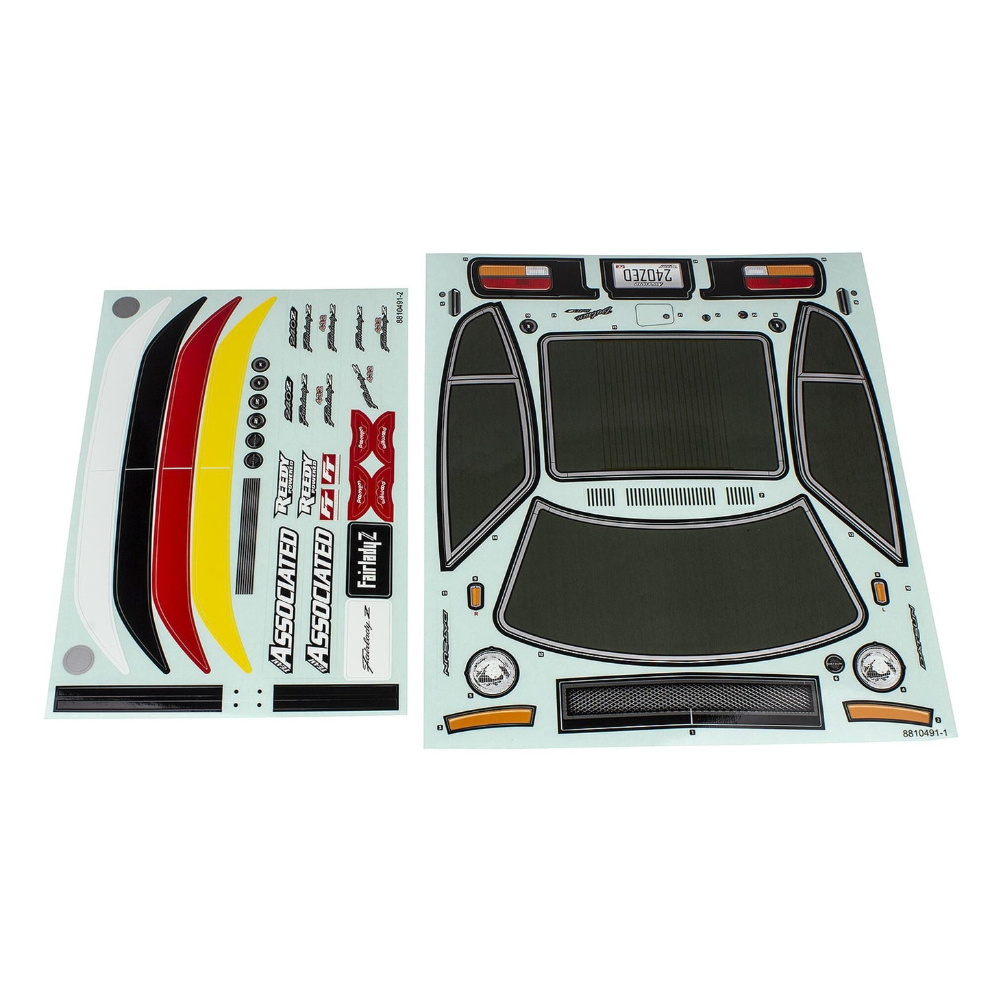 Apex2 Sport  Datsun 240Z Decal Sheet