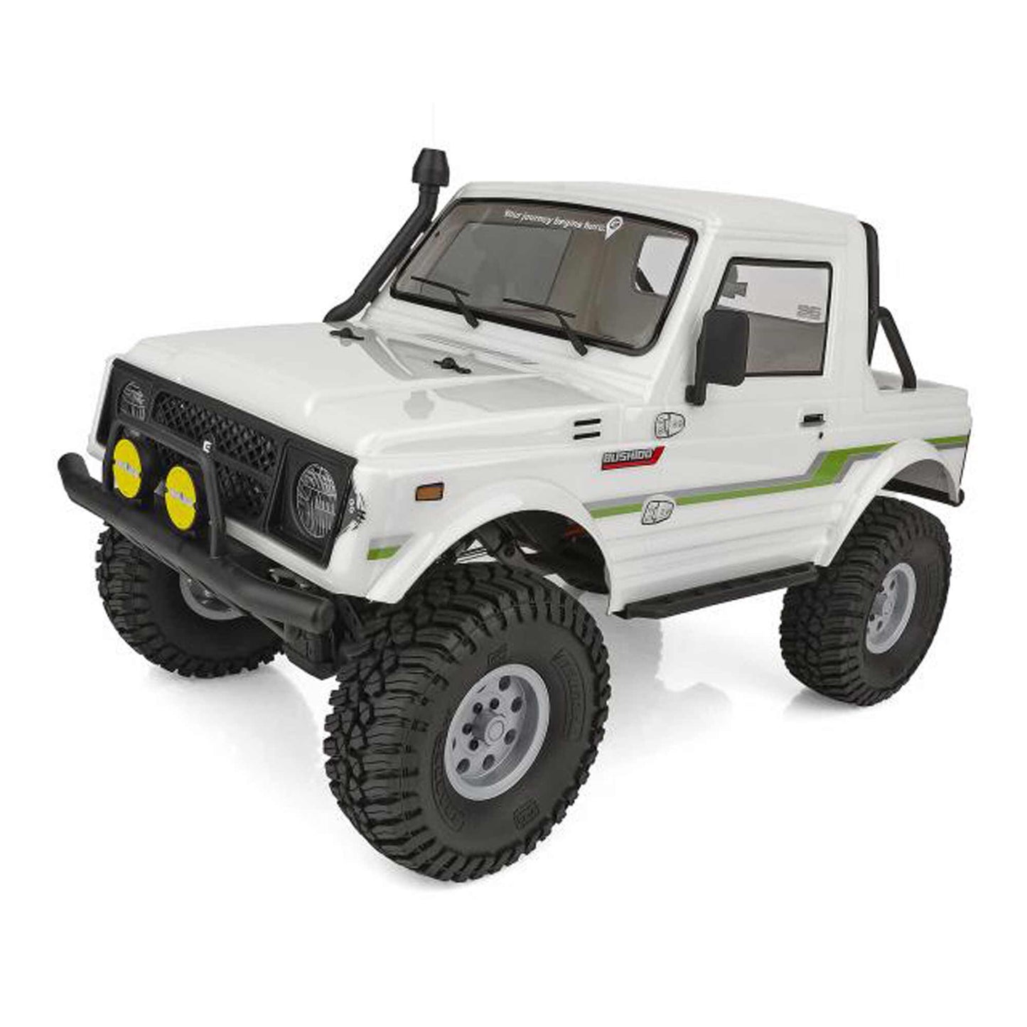 1/10 Enduro Bushido Brushed Trail Truck RTR  White