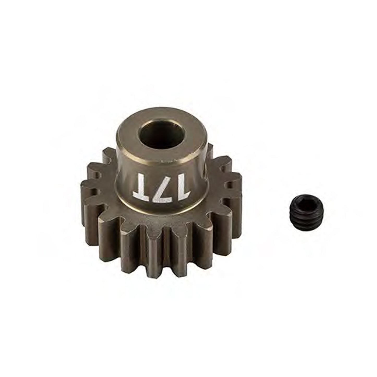 FT Pinion Gear  17T  MOD 1  5mm Shaft  Aluminum