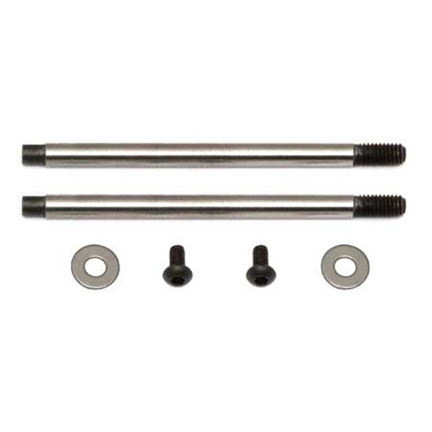 Factory Team 3x27.5mm Shock Shafts (V2) Chrome