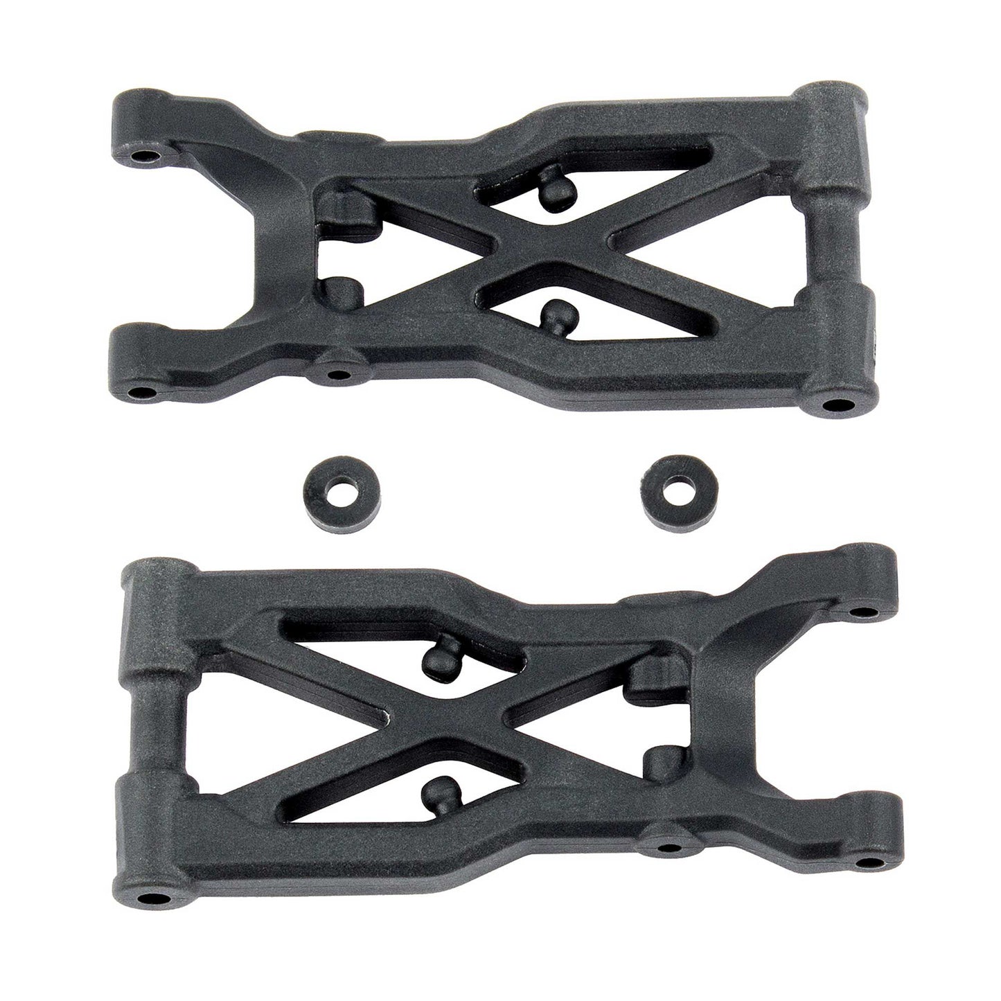 Rear Suspension Arms  Hard: RC10B74