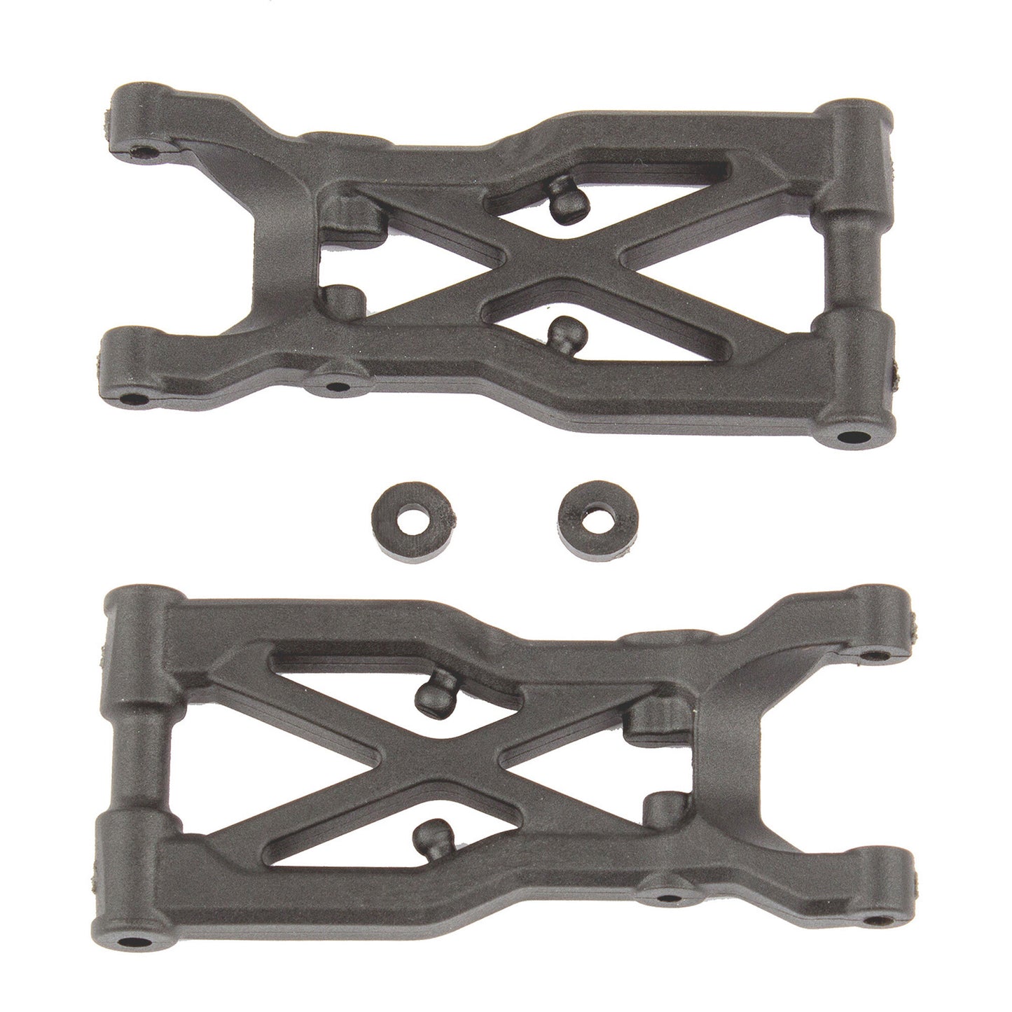 RC10B74 FT Rear Suspension Arms  carbon fiber