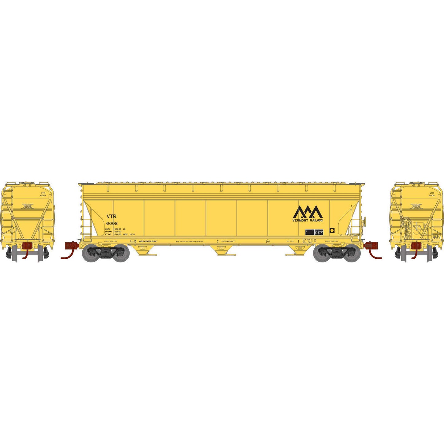 N ACF 4600 3-Bay Center Flow Hopper  VTR # 6008