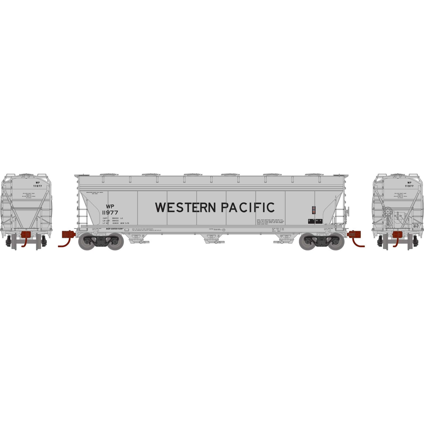 N ACF 4600 3-Bay Center Flow Hopper  WP #11977