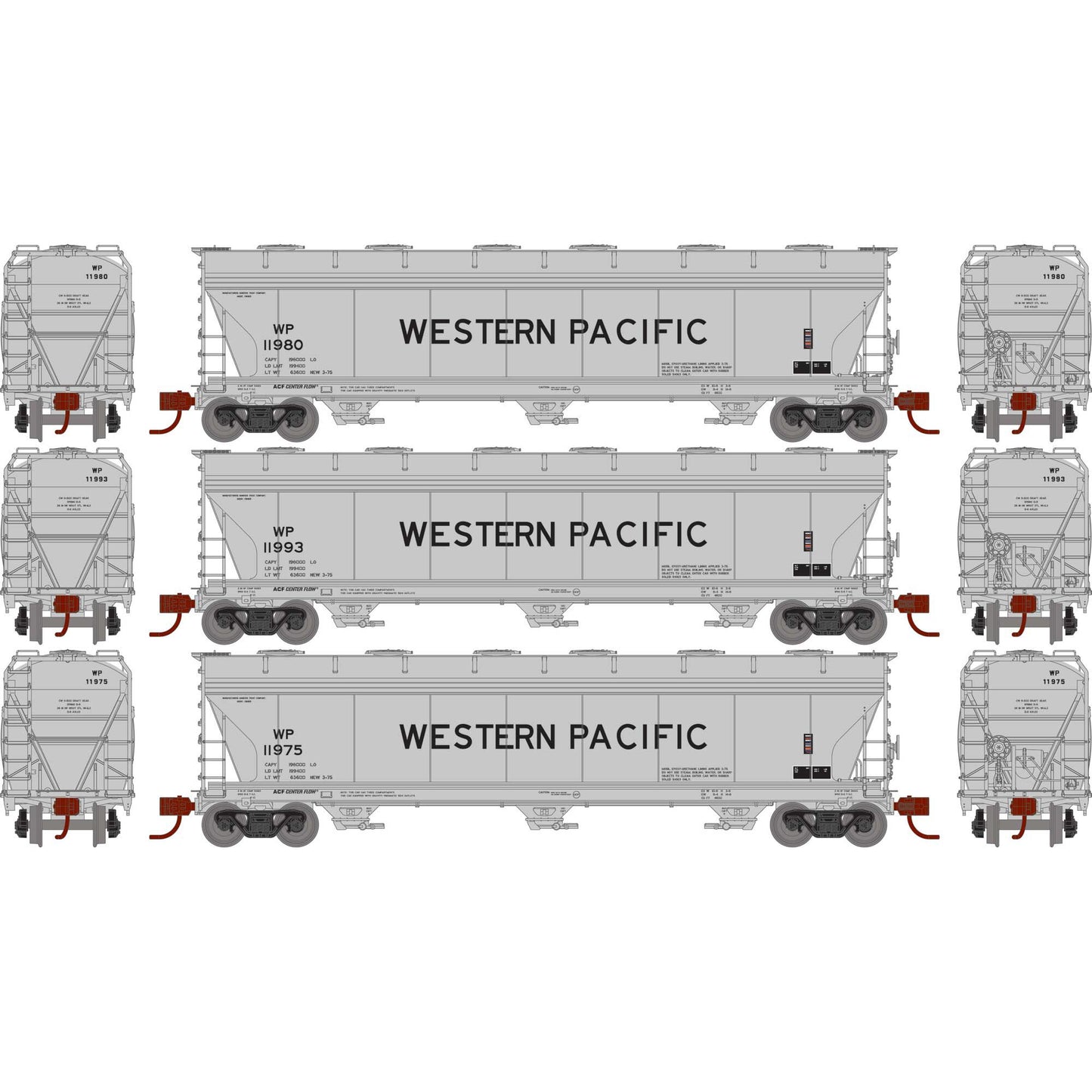 N ACF 4600 3-Bay Center Flow Hopper  WP (3)