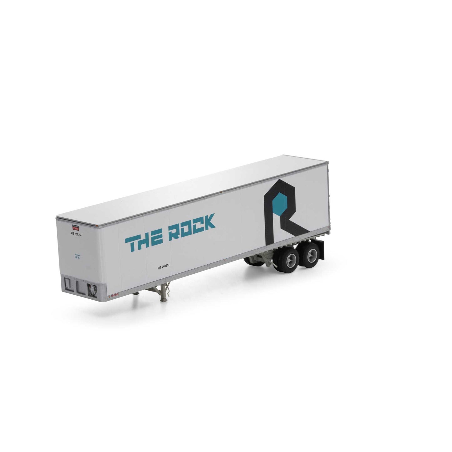 HO RTR 40' Fruehauf Trailer  The Rock/RIZ #209251