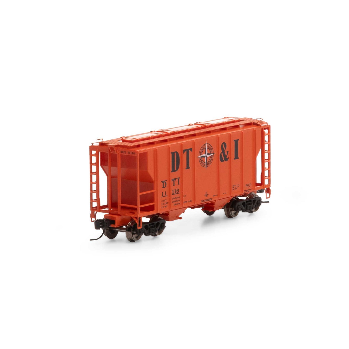 N PS-2 2600 Covered Hopper  DT&I  #11116