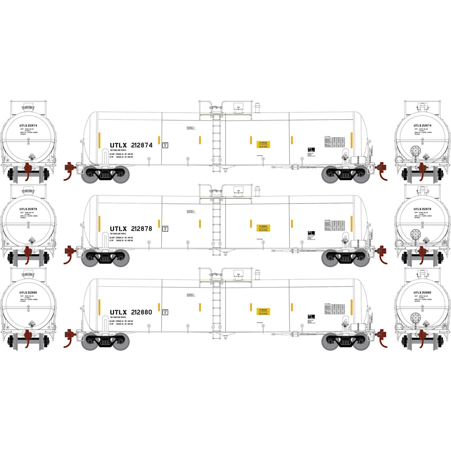 N 30 0000-Gallon Ethanol Tank  UTLX #1 (3)