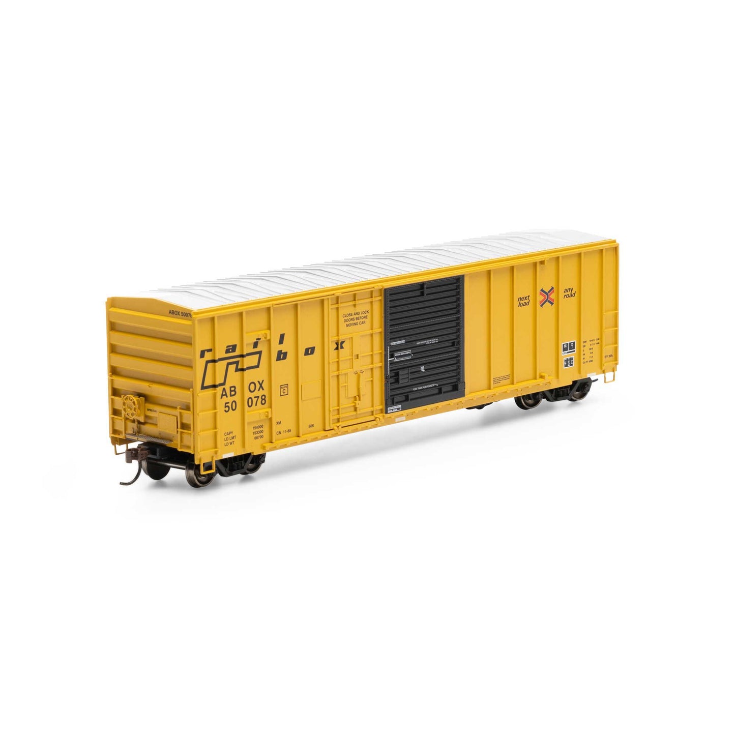 HO RTR 50' FMC Combo Door Box  ABOX  Late #50078