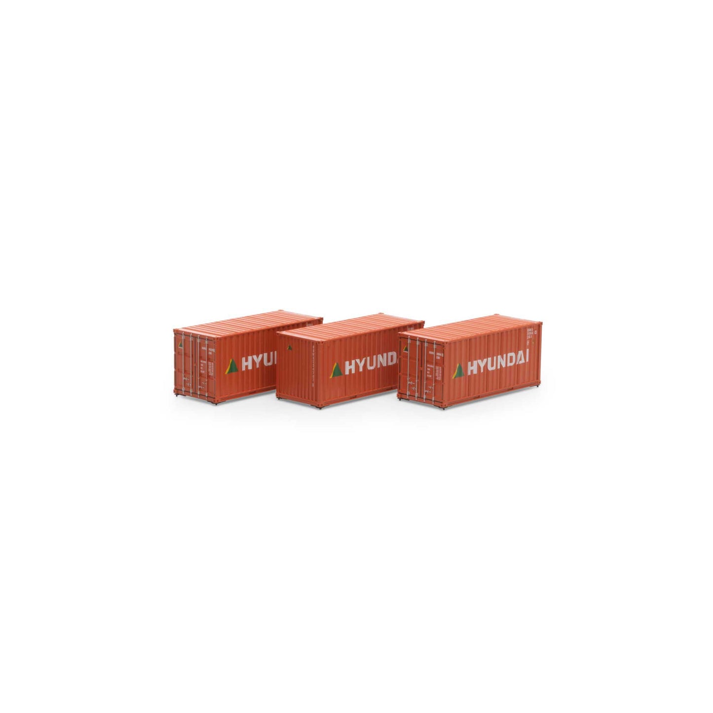 HO RTR 20' Corrugated Container  HDMU #2 (3)