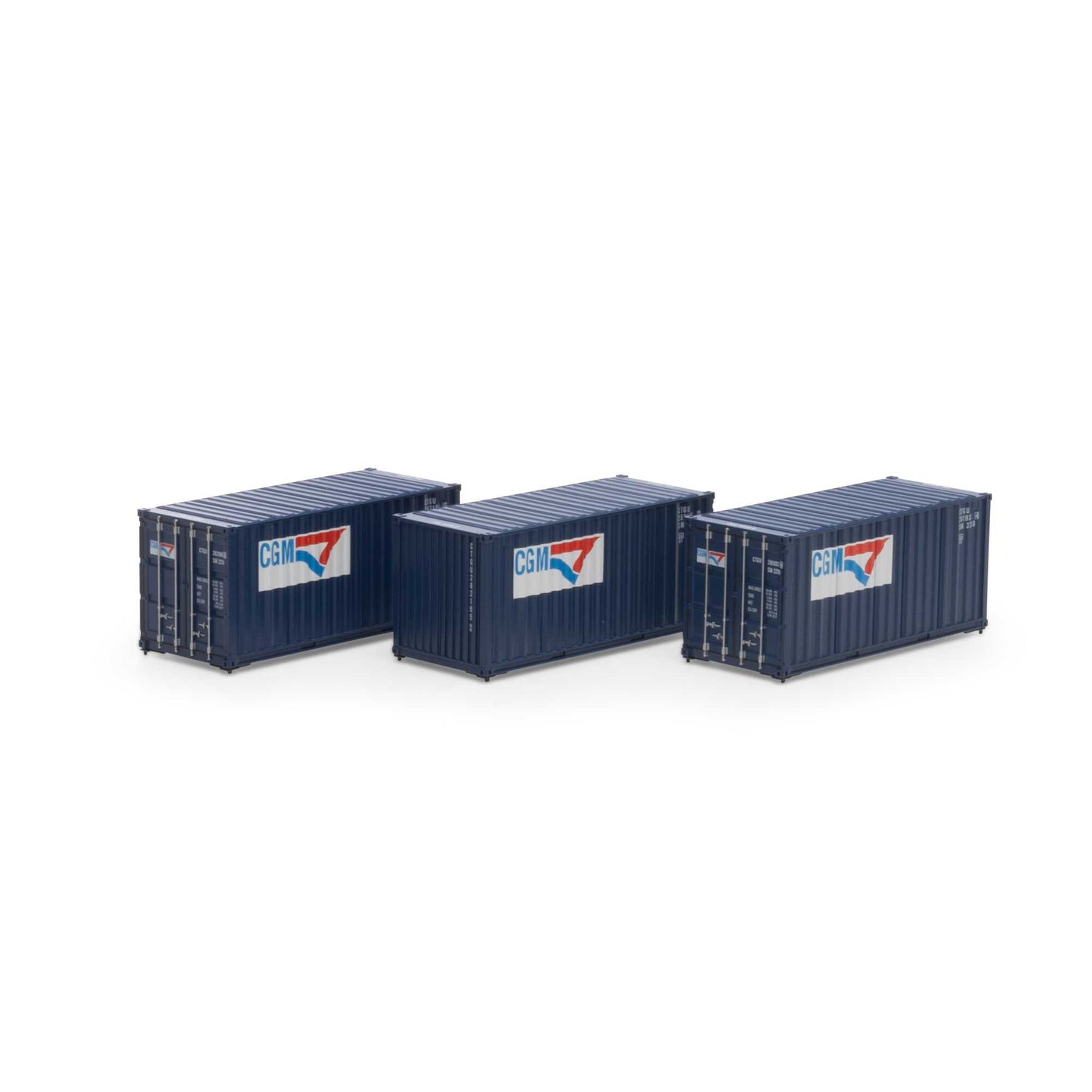 HO RTR 20' Corrugated Container  CGTU #2 (3)