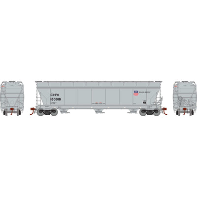 HO ACF 4600 3-Bay Center Flow Hopper  C&NW #180018