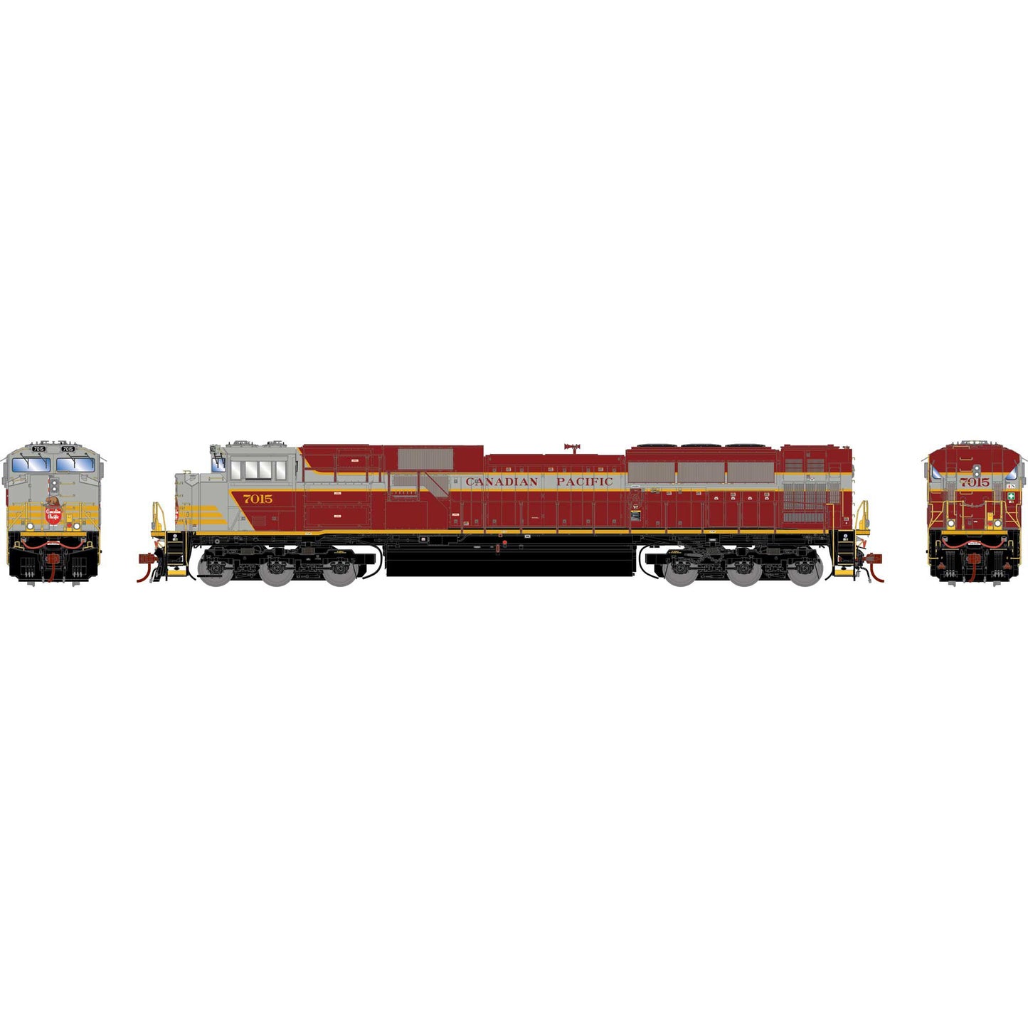 HO EMD SD70ACU Locomotive  CPR / Heritage Block Lettering #7015