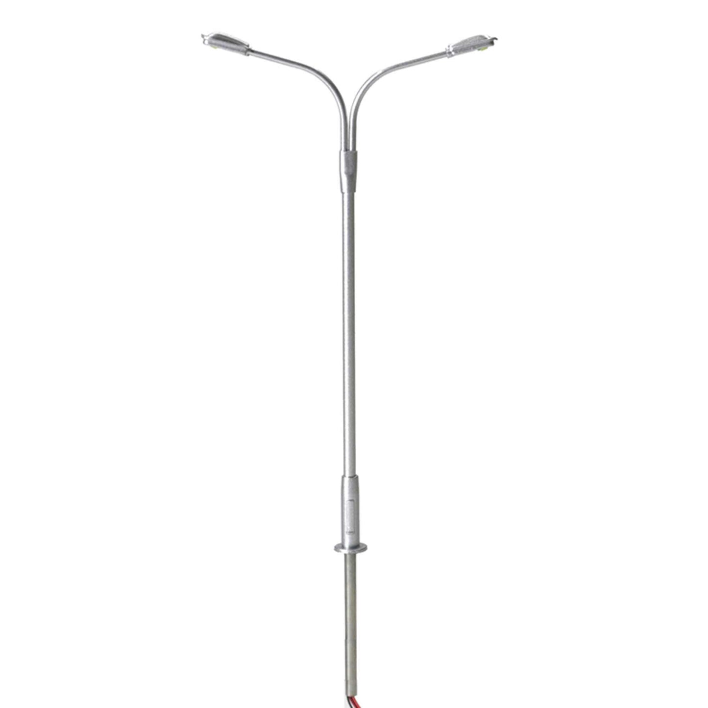 N Double Arm Streetlight  Silver  Warm LED (3)