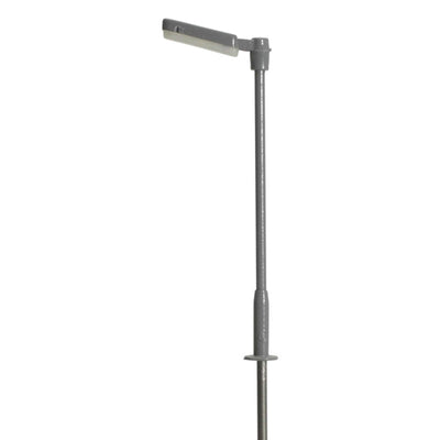 N Single Arm Parking Lot Light  Gray  Warm LED (3)