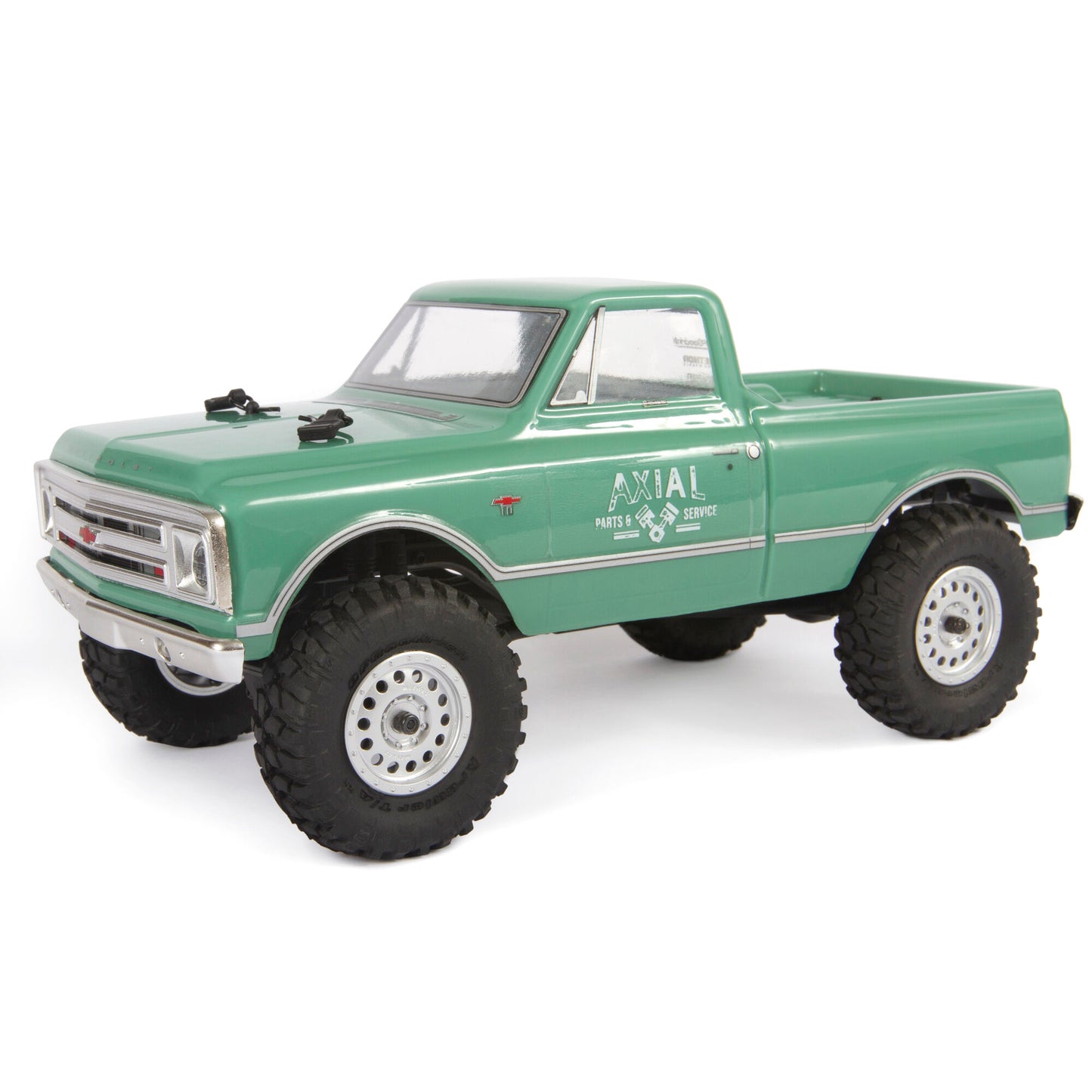 1/24 SCX24 1967 Chevrolet C10 4WD Truck Brushed RTR  Green