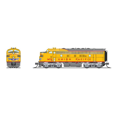 N EMD F7A Locomotive  Yellow & Gray  Paragon4  UP #1478