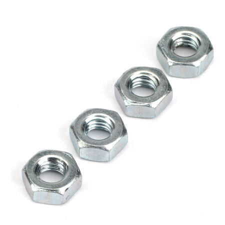 Du-Bro 4.0MM Steel Hex Nuts (4/pkg)