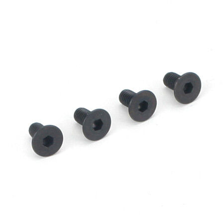Du-Bro 3.0mm x 6 Flat-Head Socket Screws 4/pkg.