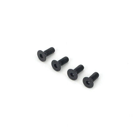 Du-Bro 3.0mm x 8 Flat-Head Socket Screws 4/pkg.