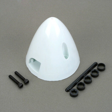 Du-Bro 2-1/2" Spinner White (1/pkg)