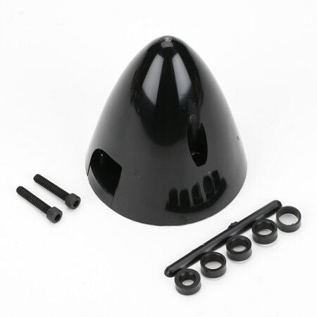 Du-Bro 2-1/2" Spinner Black (1/pkg)