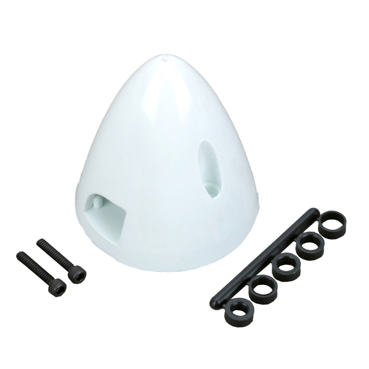 Du-Bro 2-3/4" Spinner White (1/pkg)