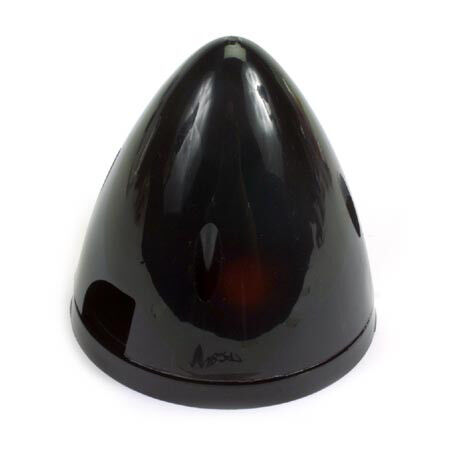 Du-Bro 3" Spinner Black (1/pkg)