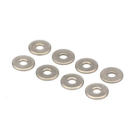 Du-Bro #6 Stainless Steel Flat Washer (8/pkg)