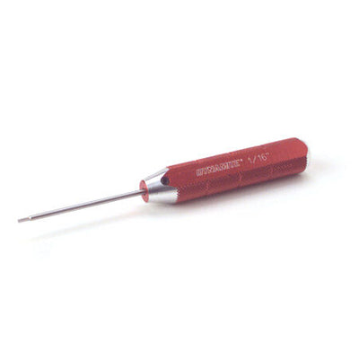 Machined Hex Driver  Red: 1/16"