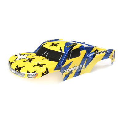 1/10 Painted Body  Yellow/Blue: 1/10 2WD Torment
