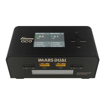 IMars Dual Channel 200W AC / 600W DC 15A Charger  Black