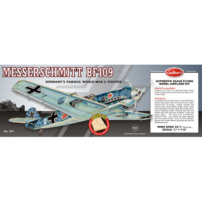 Messerschmitt BF-109 Laser Cut Kit  24.5"