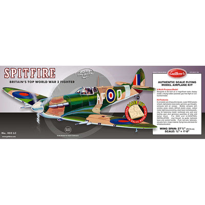 1/16 Supermarine Spitfire Laser Cut Kit  27-5/8"