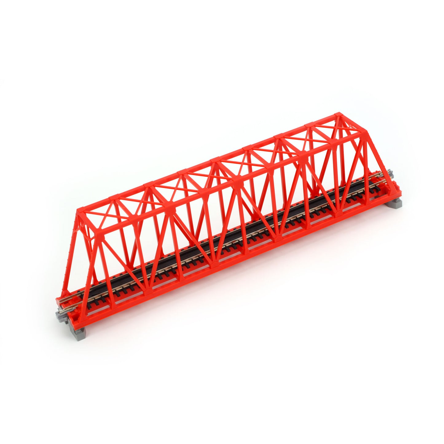 N 248mm 9-3/4" Truss Bridge  Red