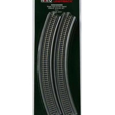 N 348mm 13-3/4" Radius 45-Degree Viaduct (2)