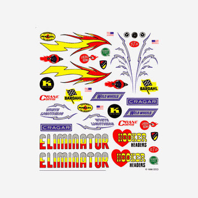 Dry Transfer Decals  Hot Rod