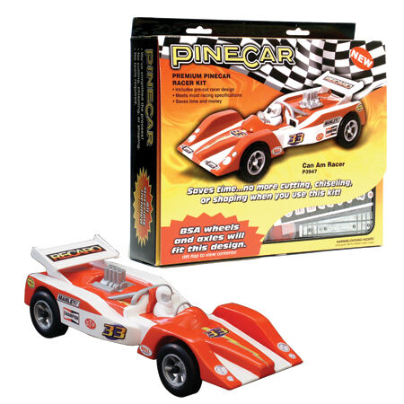 Premium PineCar Racer Kit  Can Am Racer