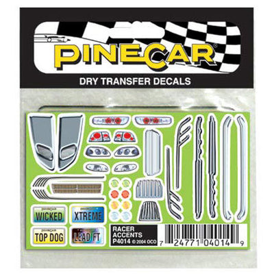 Dry Transfer Decals  Racer Accents