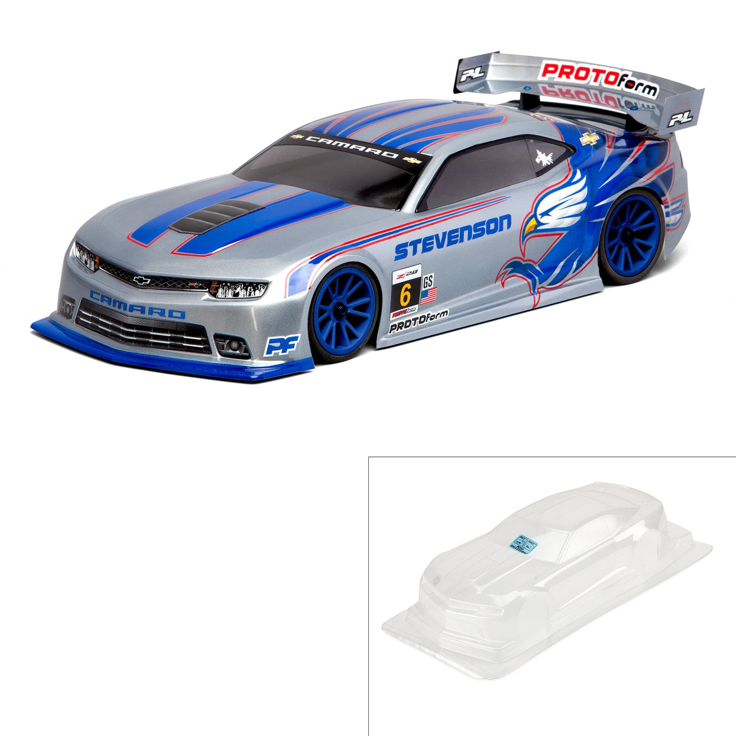 1/10 Chevy Camaro Z/28 Clear Body: 190mm Touring Car