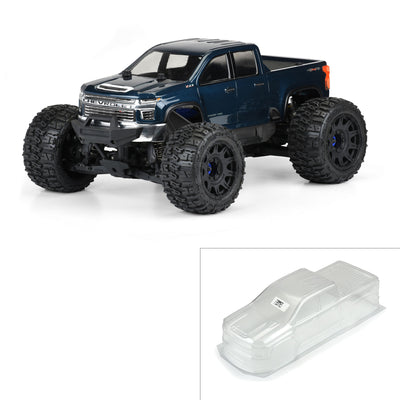 1/8 2021 Chevy Silverado 2500 HD Clear Body:  E-REVO 2.0 & MAXX