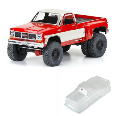 1/10 1973 GMC Sierra 3500 Clear Body 12.3" (313mm) Wheelbase