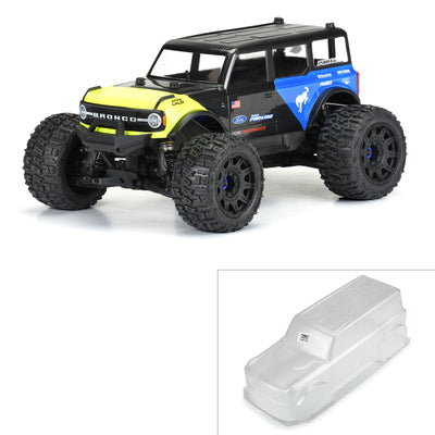 1/8 2021 Ford Bronco Clear Body: MAXX  E-REVO 2.0