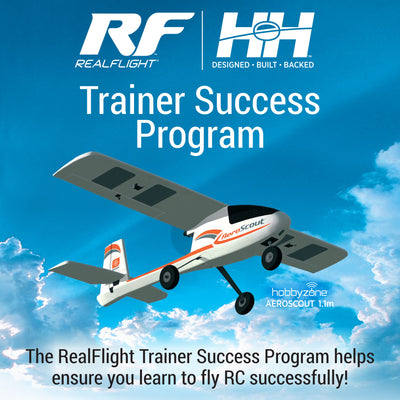 RealFlight Trainer Success Program Card  AeroScout 1.1m