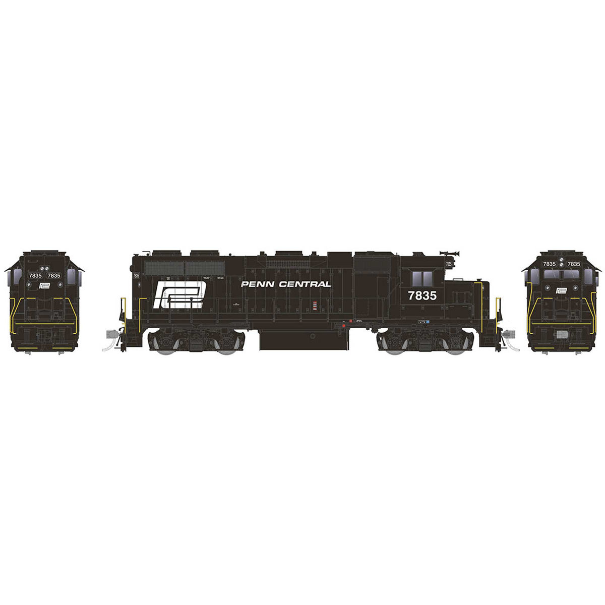 HO EMD GP38 Locomotive with DCC & Sound PC #7841
