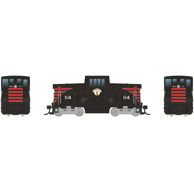 HO GE 44 Tonner Switcher Locomotive with DCC & Sound  B&M Minuteman #117