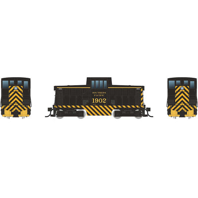 HO GE 44 Tonner Switcher Locomotive with DCC & Sound  SP Black #1901