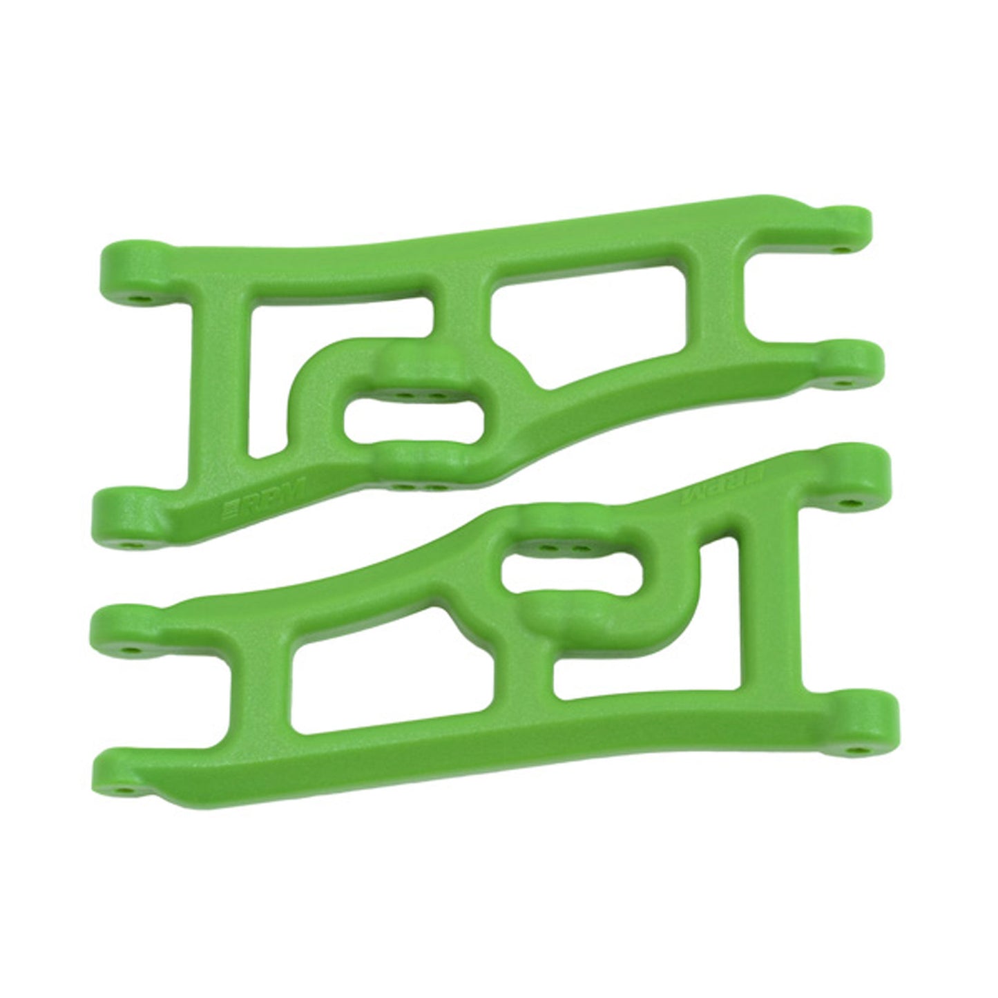 Wide Front A-Arms Green: Rustler Stampede 2WD