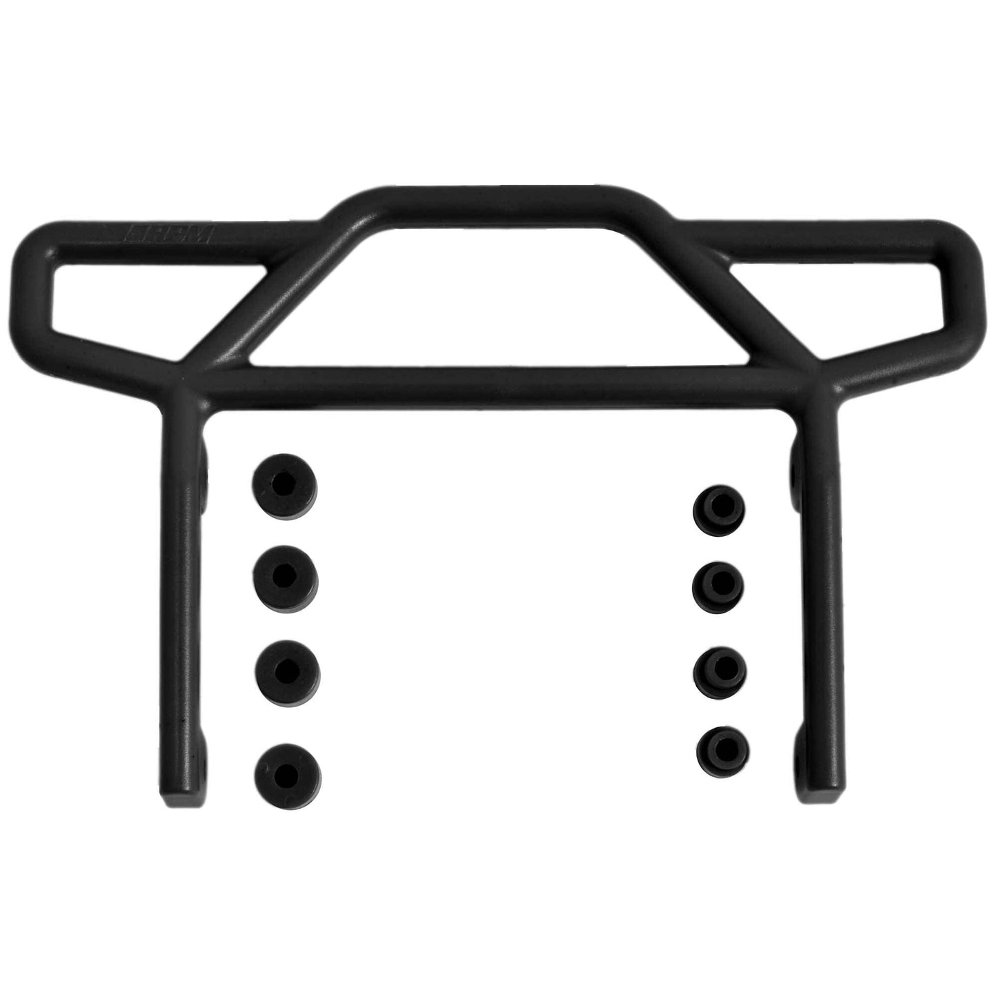 Rear Bumper Black: Traxxas Rustler